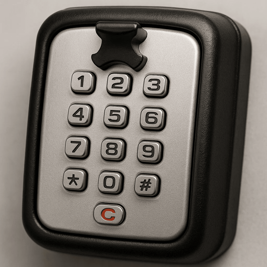 Key Safe for Outside, Outdoor Key Lock Box, Weatherproof Zinc Alloy Key Box with Mounting Kit for Home Security_07
