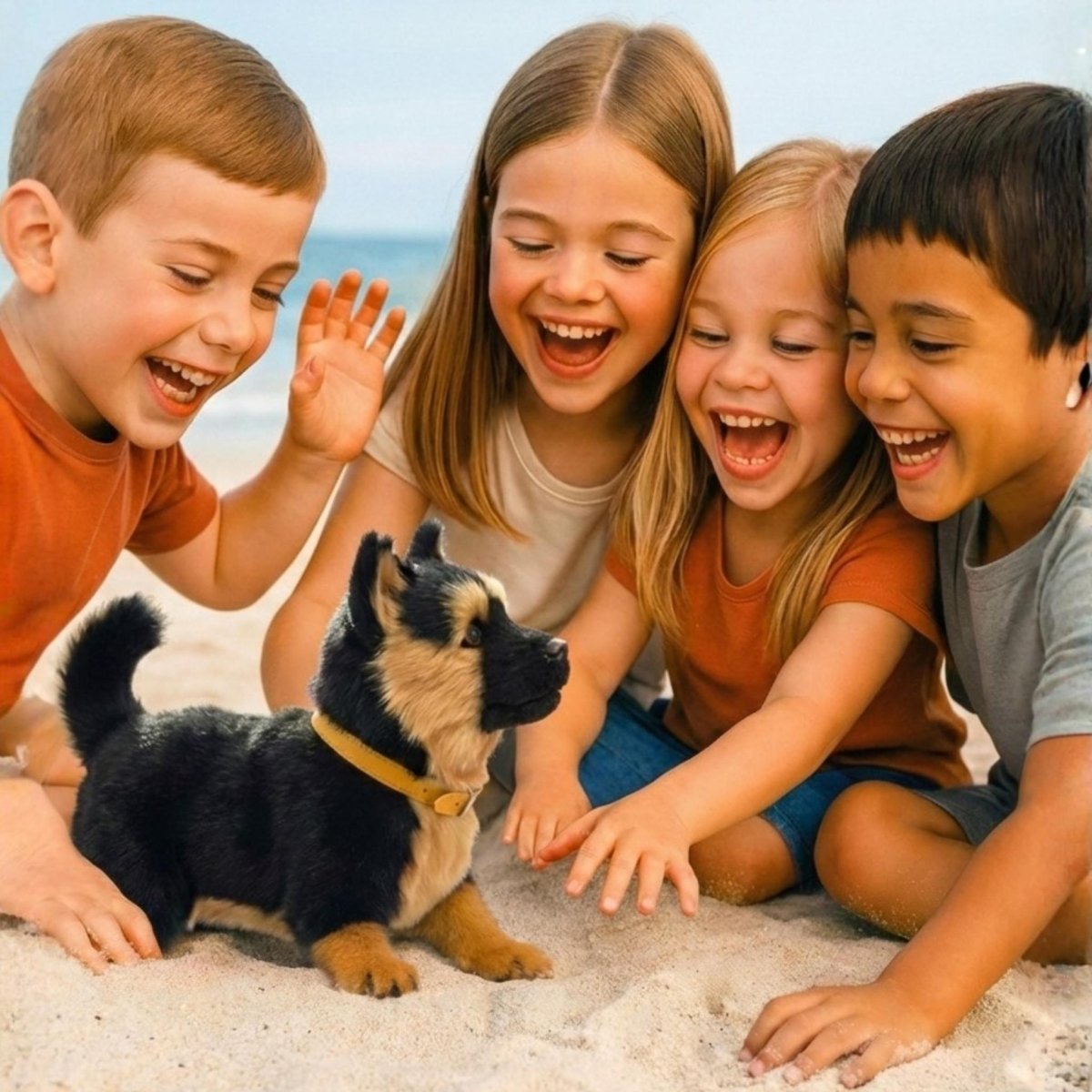 Teddy Dog Soft Toy, Soft Toys and Cuddly Toys for Children's Room – image 5