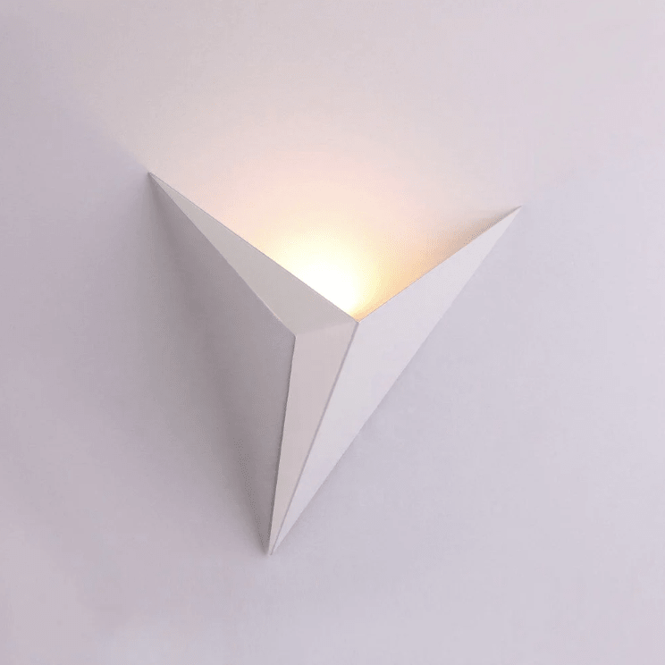 Living Room Wall Lights, Triangle LED Wall Light, Indoor Wall Sconce for Bedroom and Hallway, Modern LED Lighting_03