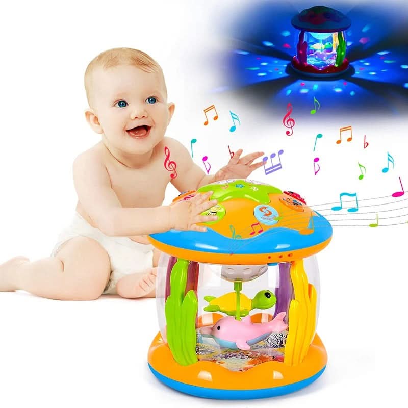 Night Light Projector with Ocean Light and Music, Baby Toys for 6 Month Old, Baby Shower Gifts, Musical Carousel_10