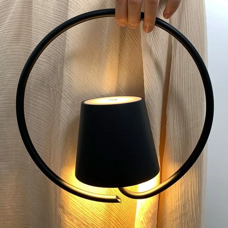 Rechargeable Lamp, Cordless LED Pendant Light with Touch Dimmer