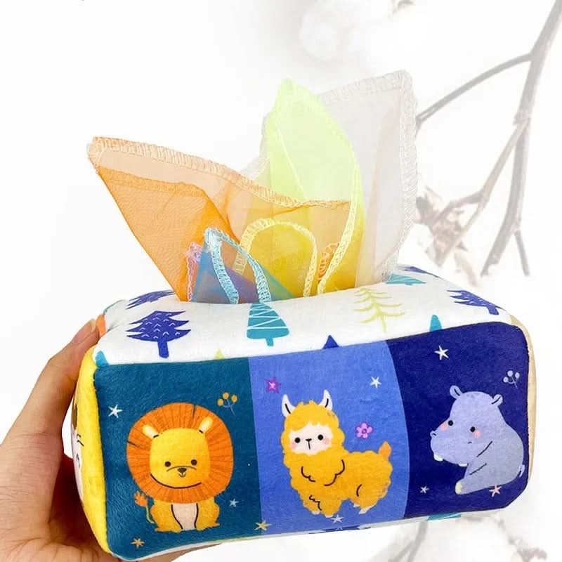 Sensory Box with Silk Scarves, Baby Toys and Sensory Toys – image 12