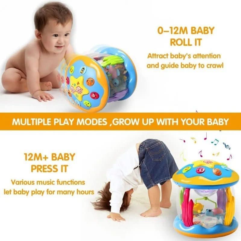 Night Light Projector with Ocean Light and Music, Baby Toys for 6 Month Old, Baby Shower Gifts, Musical Carousel_06