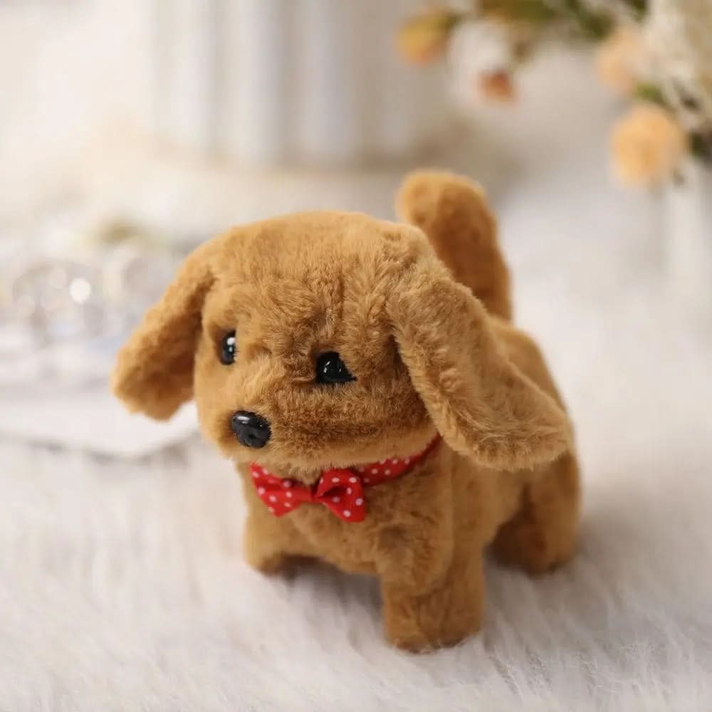 Toy Dog That Moves, Soft Toy Dog with Realistic Plush Design, Stuffed Animals in 8 Dog Breeds, Animal Toys for Role Play