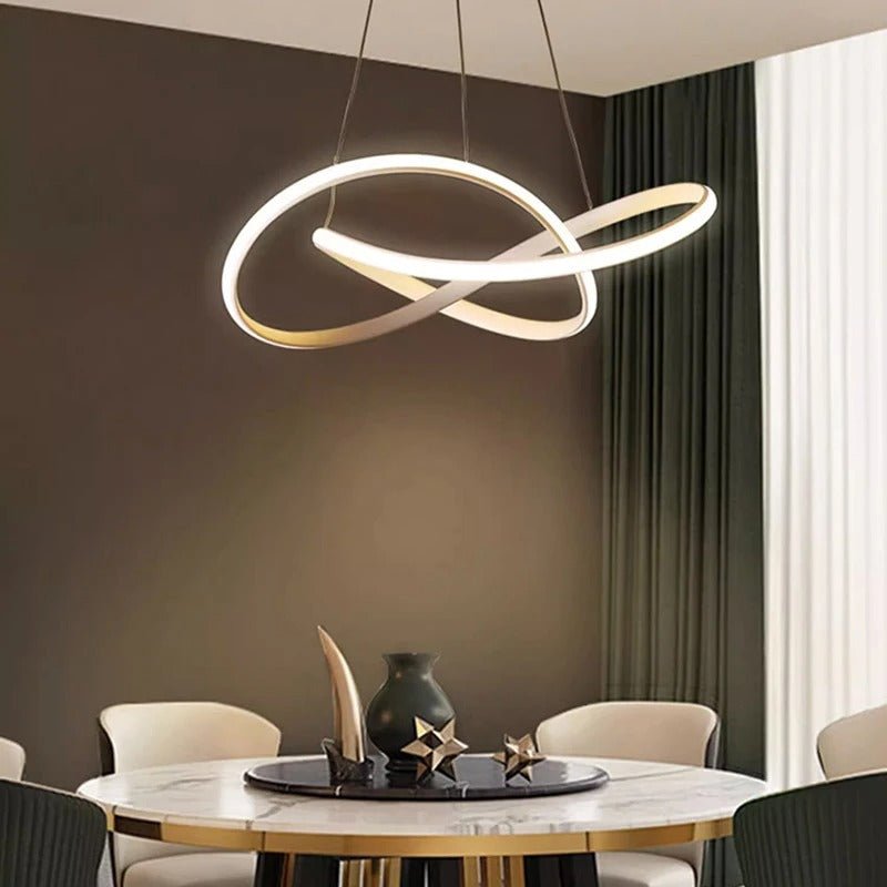 LED Ceiling Light Dimmable with Remote Control, Modern Hanging Light Fitting – image 8