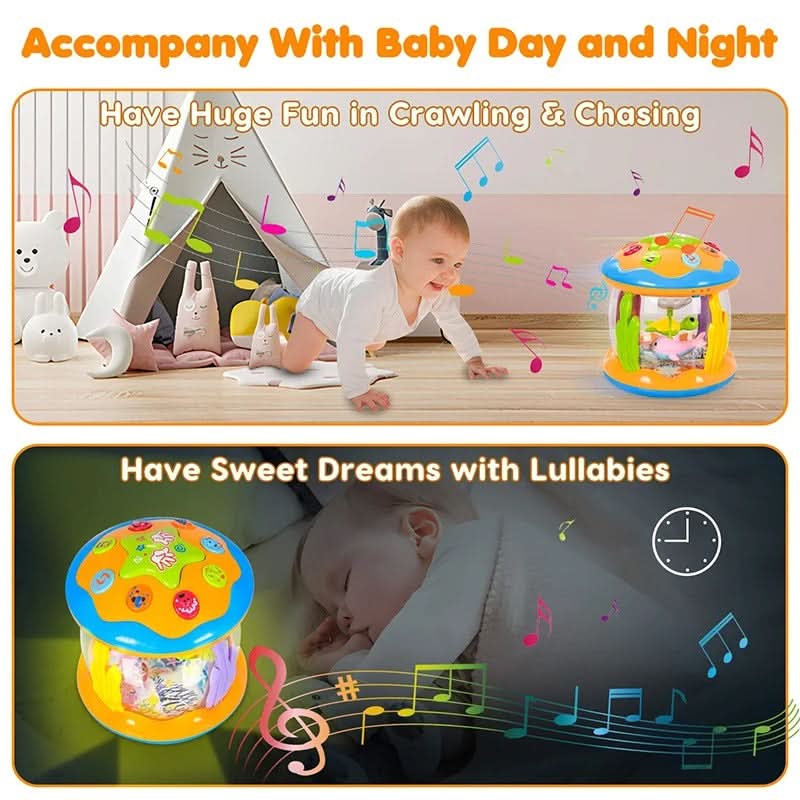 Night Light Projector with Ocean Light and Music, Baby Toys for 6 Month Old, Baby Shower Gifts, Musical Carousel_15