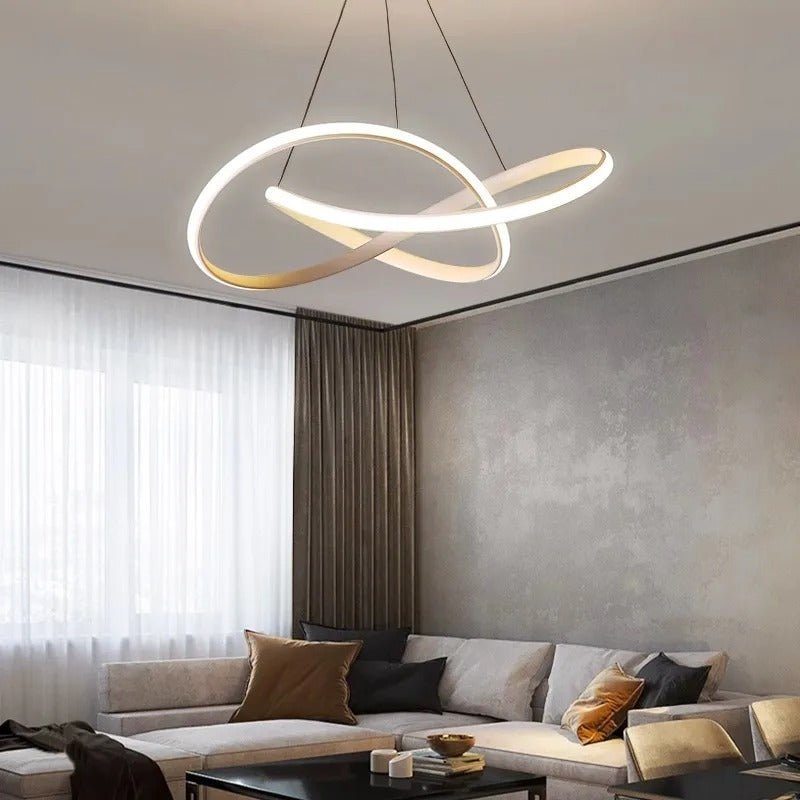 LED Ceiling Light Dimmable with Remote Control, Modern Hanging Light Fitting – image 14