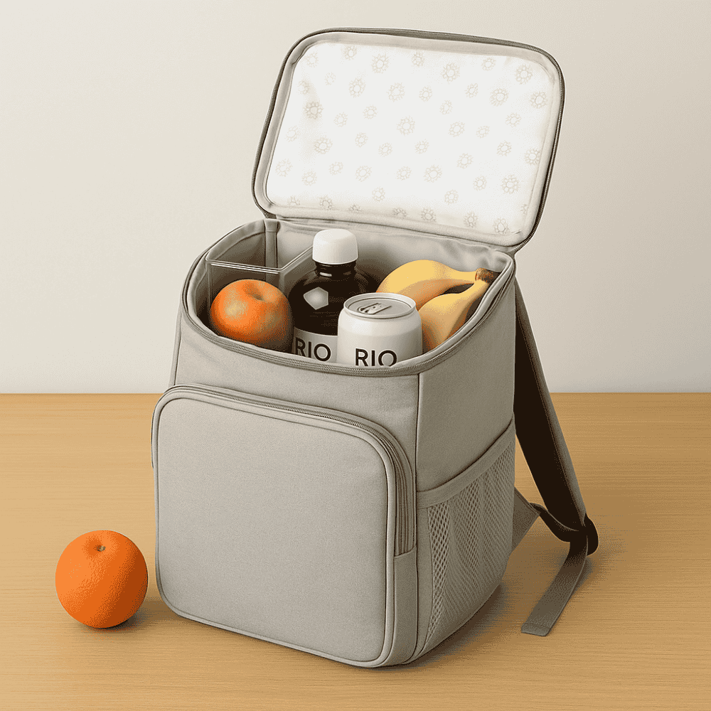 Cooler Backpack 18 L or 30 L, Insulated Cool Bag Rucksack for Beach and Hiking, Cooler Bag with Padded Shoulder Straps