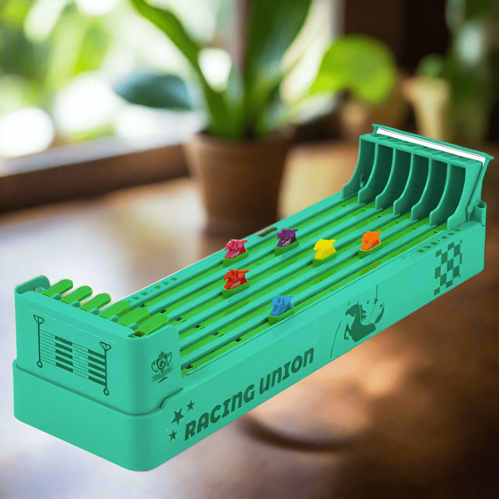 Family Games, Electronic Horse Racing Board Game, Derby Game with Racetrack, Tabletop Games and Toys for 3 Year Olds