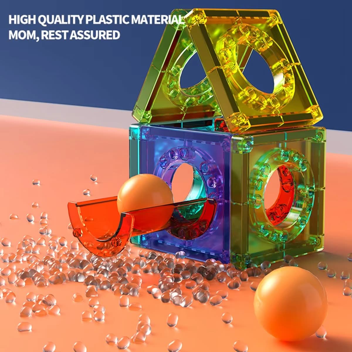 Magnetic Blocks, Educational Toys for 2 Year Olds