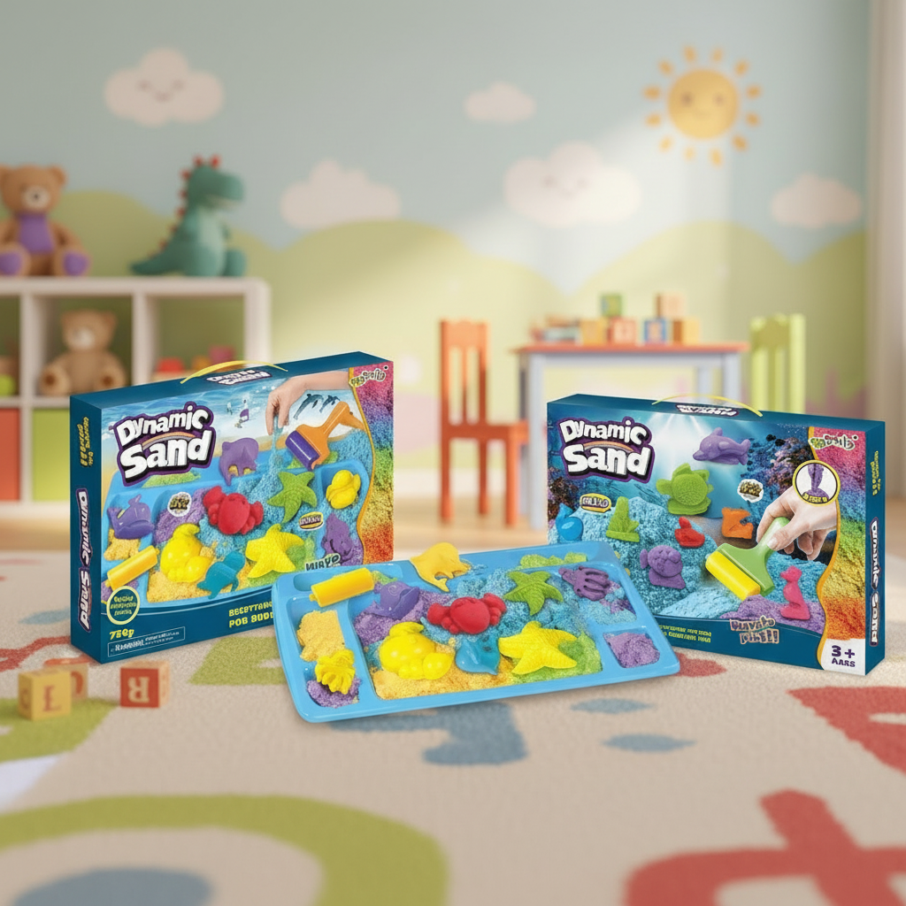 Play Sand for Kids, Educational Toys for 3 Year Olds
