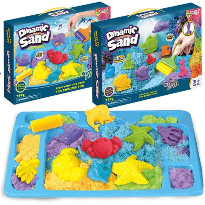 Kinetic Sand Set, Sand Toys for Kids