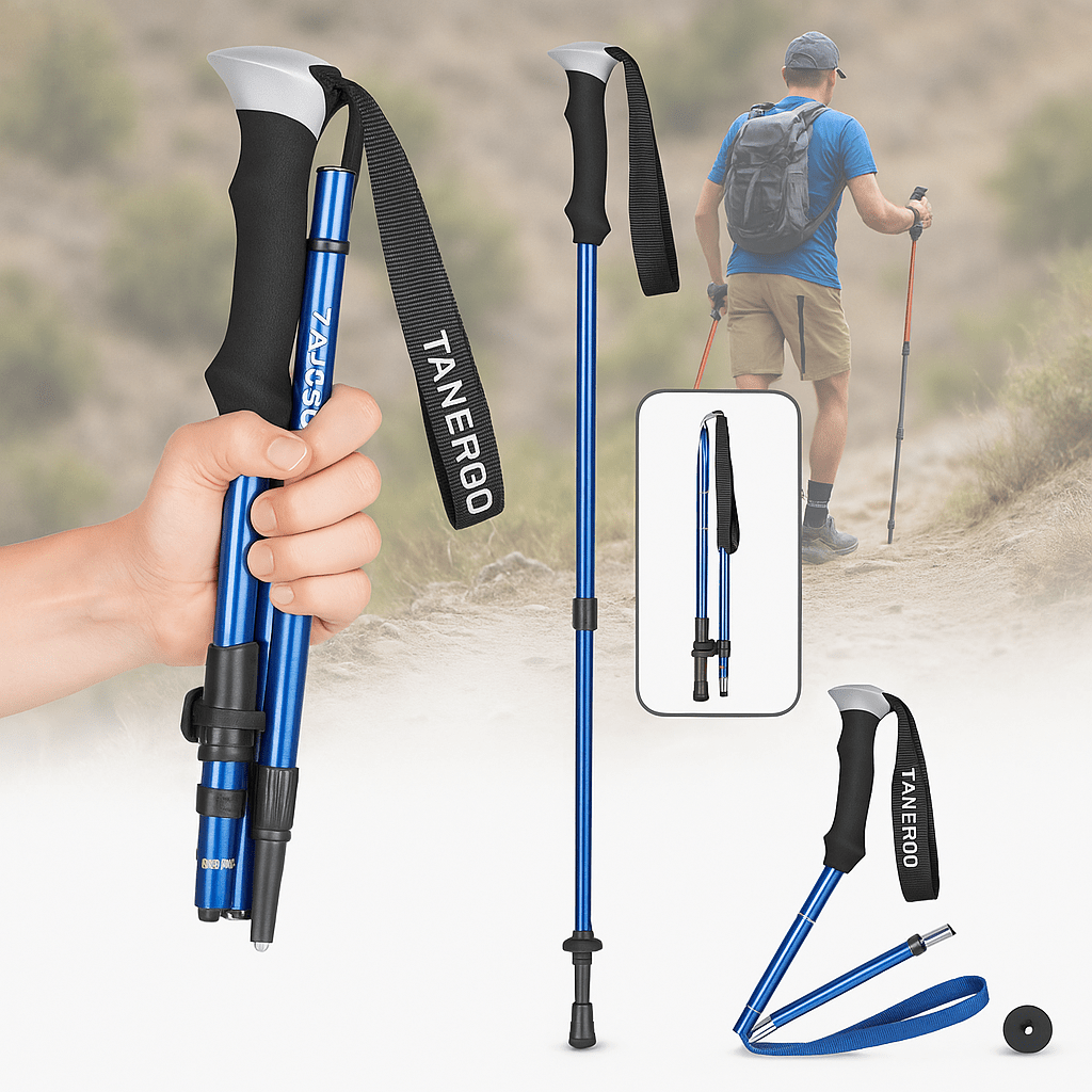 Hiking Pole Foldable, Adjustable Trekking Pole 95 to 110 cm – image 8