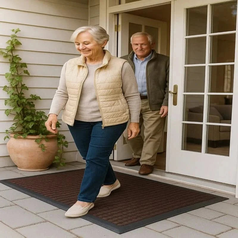Door Mats Indoor and Outdoor, Front Door Mat, Non Slip Outdoor Door Mat for Dirt and Moisture, Mud Mat 45 x 75 cm_08