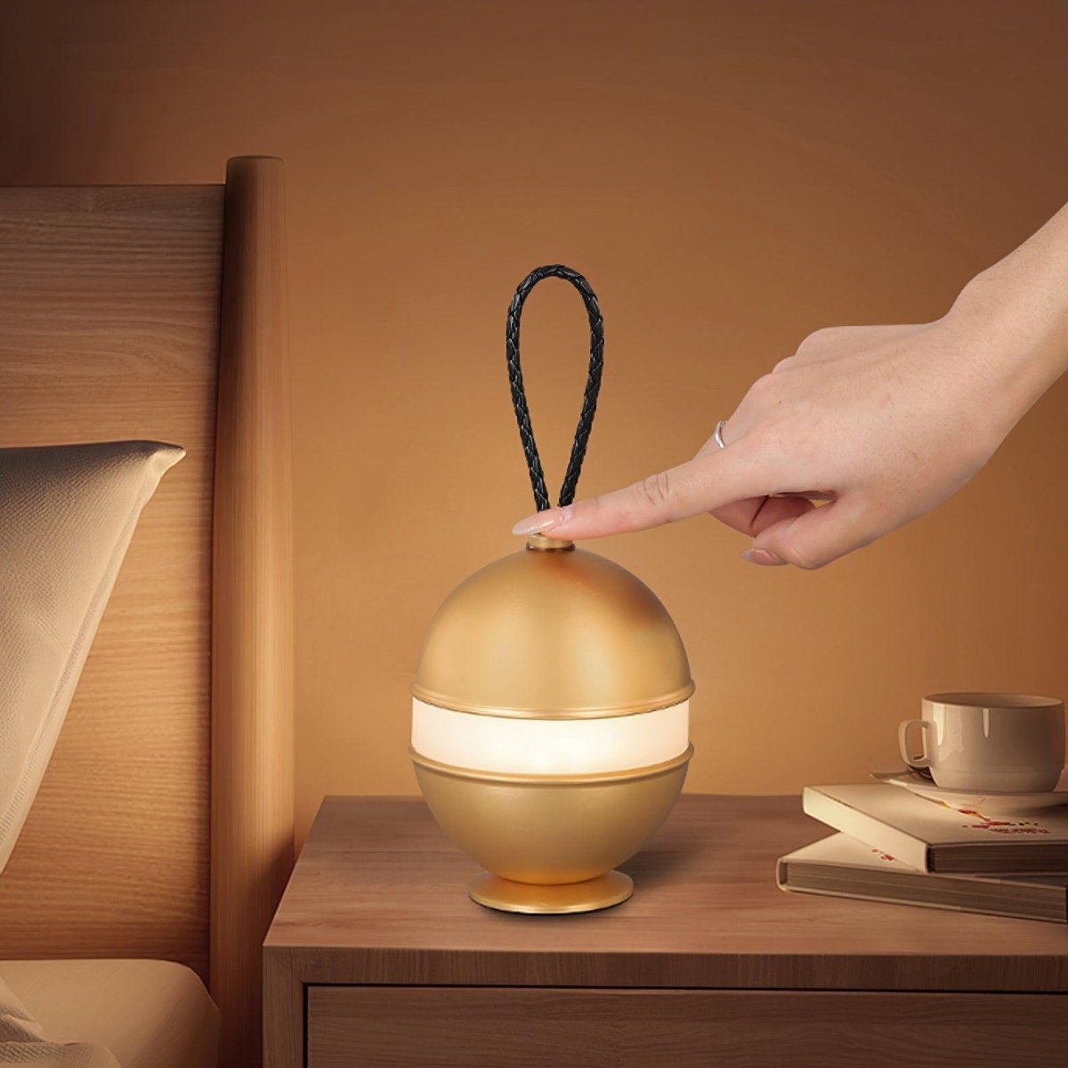 Rechargeable Table Lamp, Cordless Bedside Lamp with Touch Control, LED Touch Lamp for Living Room and Bedroom_02