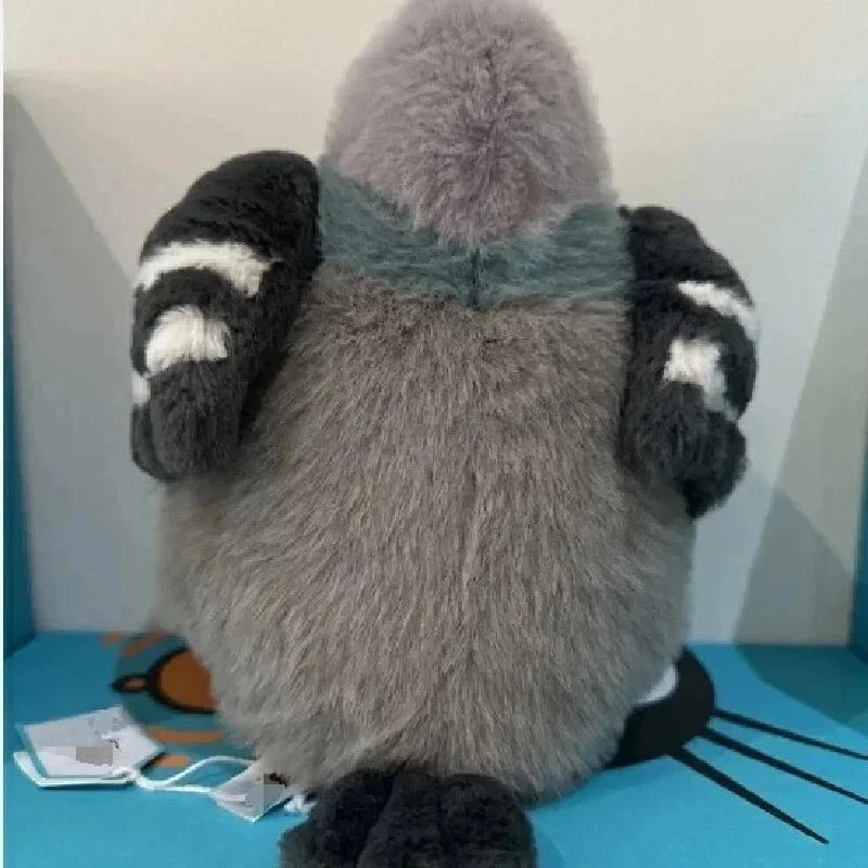 Pigeon Soft Toy, Fluffy Pigeon Plush Toy for Cuddling, Stuffed Animal Bird, 23 cm Cuddly Toy_06