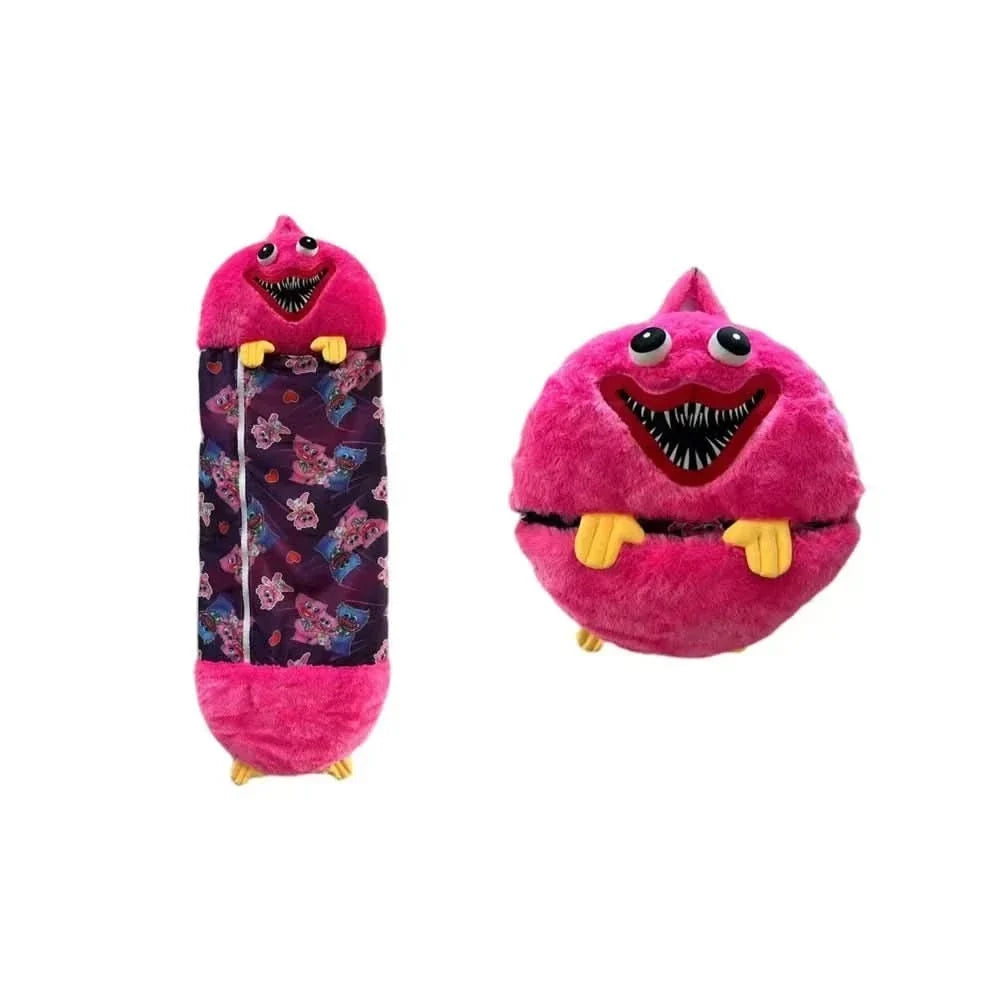 Kids Sleeping Bag with Plush Toy, Childrens Sleeping Bag and Soft Toy in One, Machine Washable Stuffed Animal_03