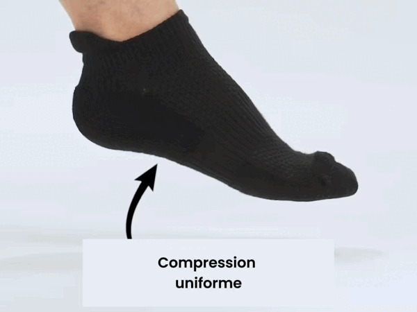 Compression Socks for Women and Men, Sports Compression Socks with Padding – image 4