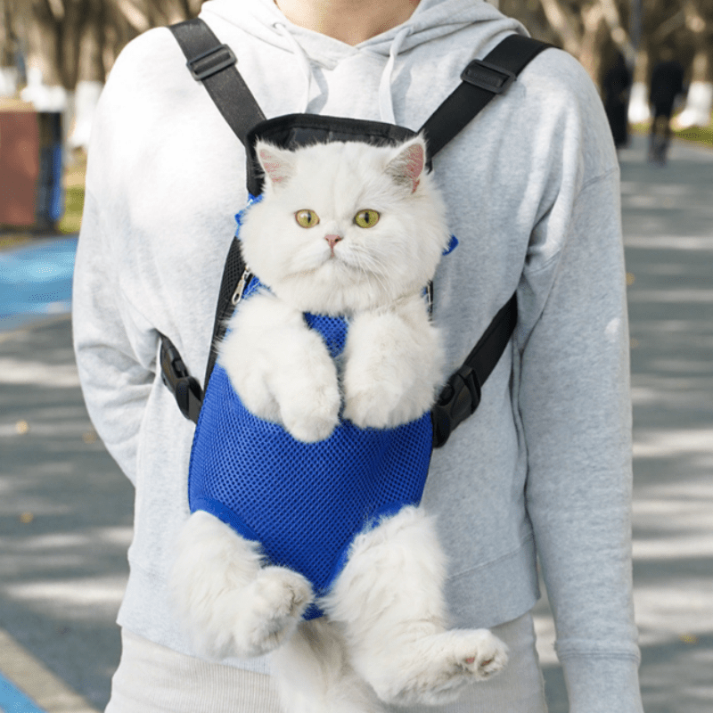 Cat Carrier Backpack, Dog Carrier Backpack for Small Dogs, Breathable Pet Carrier for Travel and Walks_04