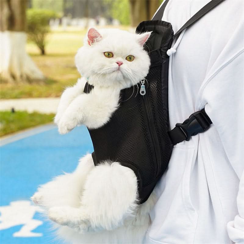 Cat Carrier Backpack, Dog Carrier Backpack for Small Dogs, Breathable Pet Carrier for Travel and Walks_01