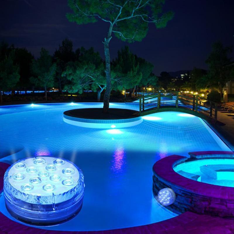 Pool Lights with Remote Control, Waterproof LED Lights for Hot Tub
