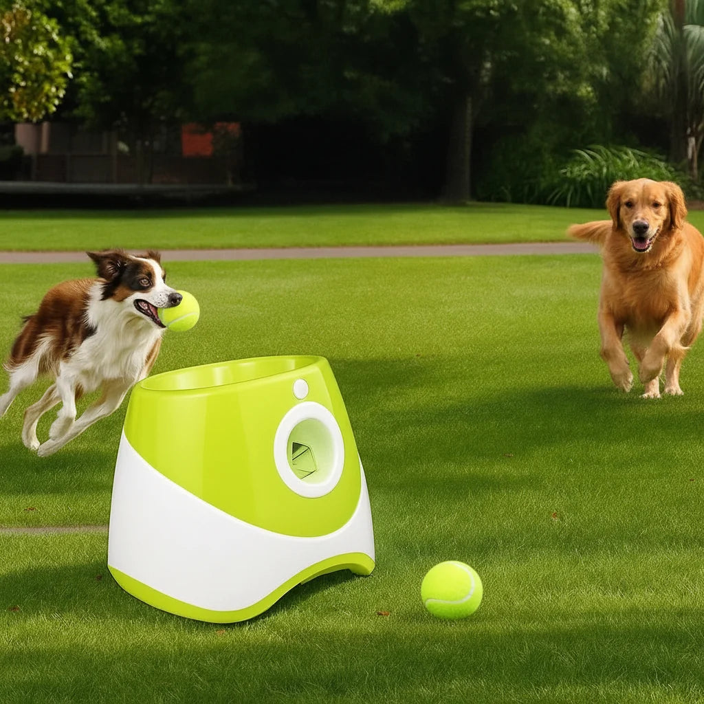 Dog Ball Launcher, Automatic Ball Thrower for Dogs, Interactive Dog Toy, Rechargeable Tennis Ball Launcher for Dogs_05