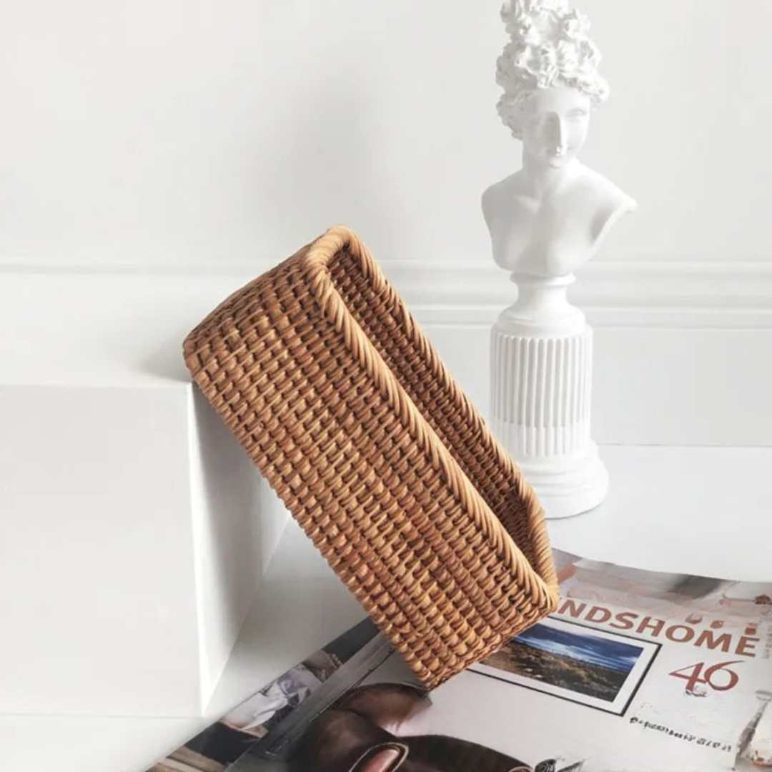 Wicker Baskets for Storage, Woven Storage Baskets in 3 Sizes, Rattan Look Blanket Basket for Living Room and Bathroom_03