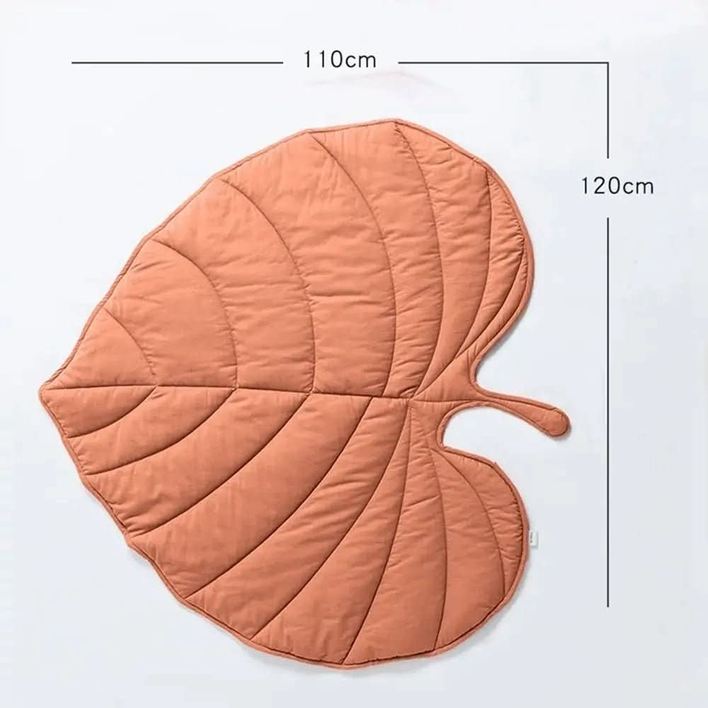 Dog Blankets, Leaf Shape Dog Mat for Large Dogs, Machine Washable Pet Blanket in Cotton and Polyester_13