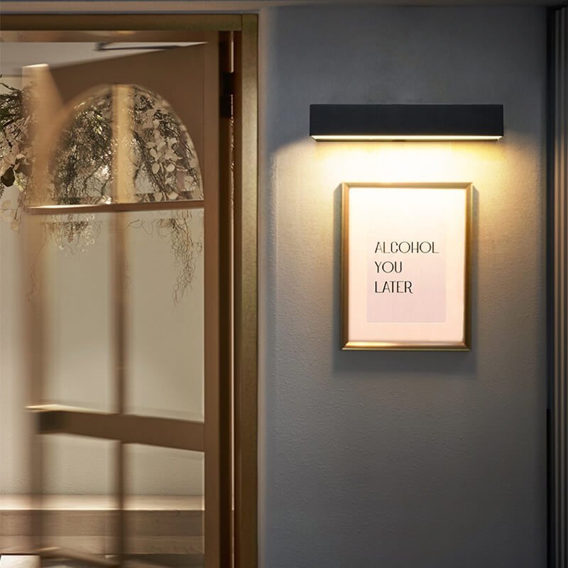 Outdoor Wall Lights, Waterproof LED Exterior Wall Light in Aluminium, Outdoor Lights for Garden and Balcony_03