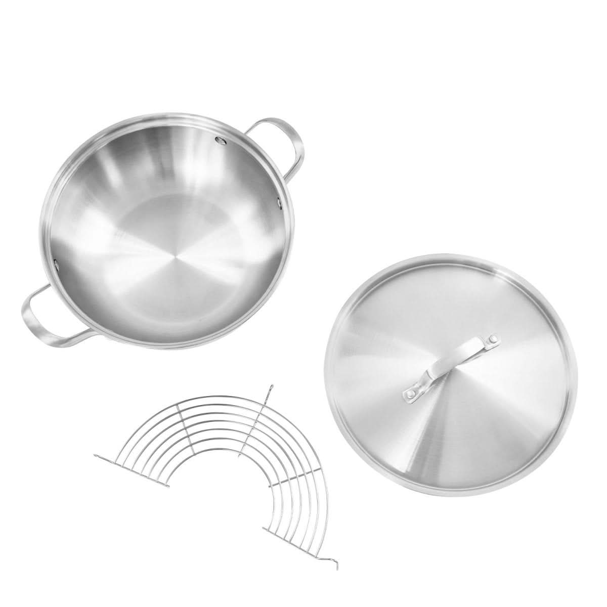 Stainless Steel Cooking Pot with Glass Lid, Induction Stock Pot for All Hobs, Stainless Steel Cookware for Pasta_09