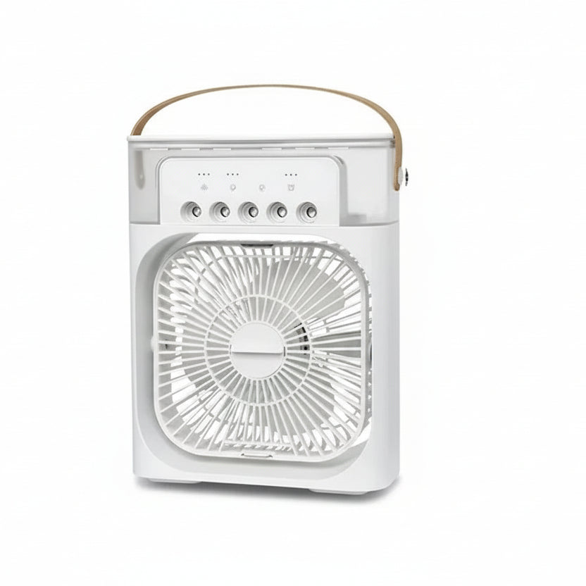 Desk Fan with Humidifier, Portable Fan for Office, Mist Fan with Water Tank, 2 in 1 Bedroom Humidifier_06
