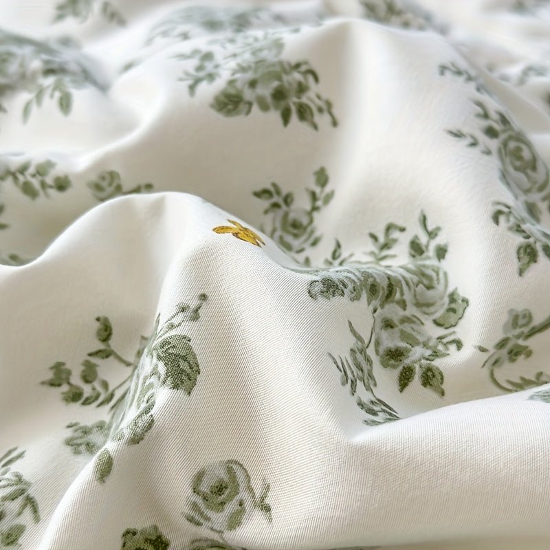 Throw Blanket, Lightweight Summer Blanket with Floral Print, Bedspread, Bed Throw and Sofa Throw for Bedroom_10