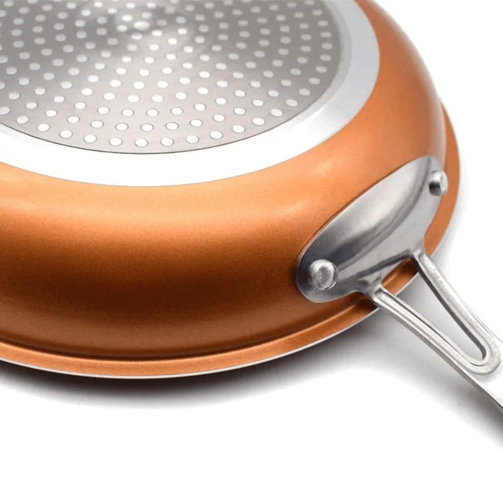 Non Stick Frying Pans, Copper Pan for Induction Hob and Gas, Dishwasher Safe Non Stick Pan Set in 3 Sizes_07