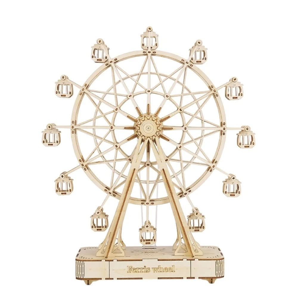 Ferris Wheel Model Kit, 3D Puzzles with 232 Pieces to Build Yourself, Craft Kit for Model Building and Creative Leisure_03