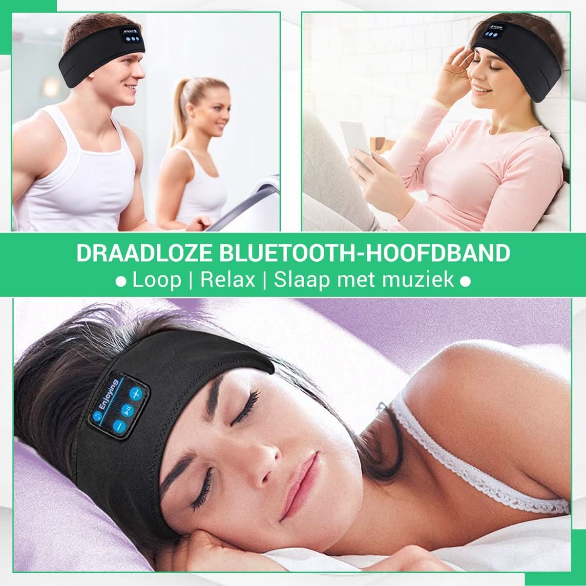 Sleep Band with Bluetooth Speakers, Sleep Headphones, Headphones for Sleeping, Bluetooth Headband for Deep Sleep_07