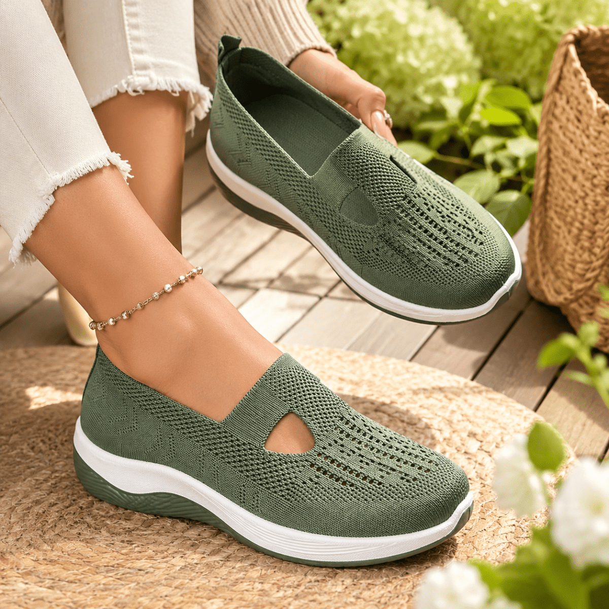 Womens Slippers, Orthopaedic Slippers with Gel Padded Non Slip Sole, Orthopaedic Shoes for Women, Slip On Walking Shoes