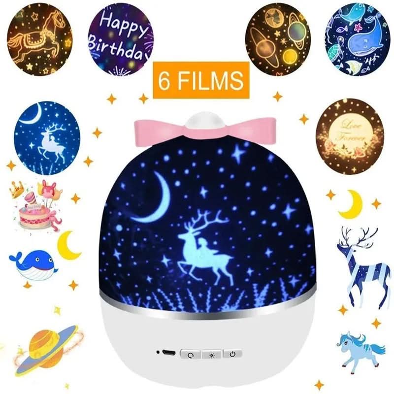 Star Projector Night Light for Kids, Ceiling Star Projector for Nursery Decor – image 6