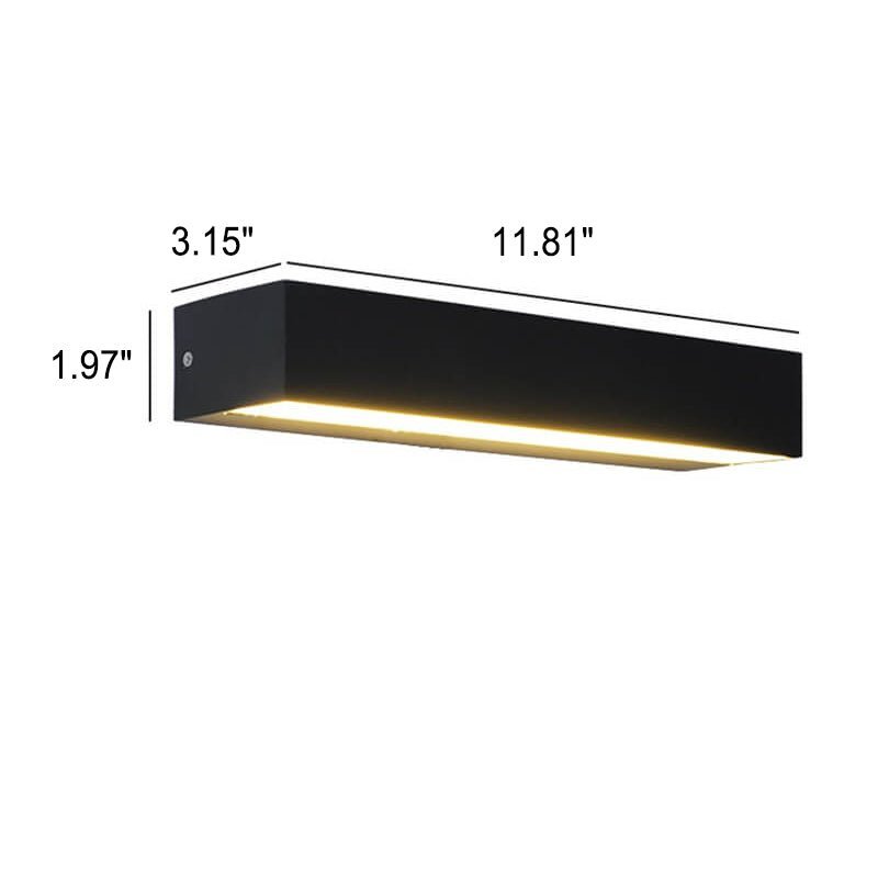Outdoor Wall Lights, Waterproof LED Exterior Wall Light in Aluminium, Outdoor Lights for Garden and Balcony_12