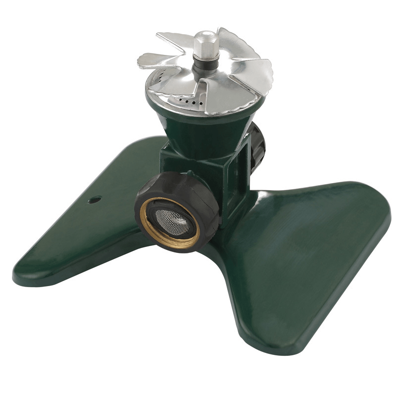 Garden Sprinkler 360 Degree Rotating, Metal Lawn Sprinklers for Large Lawns, Watering Sprinkler for Grass_02
