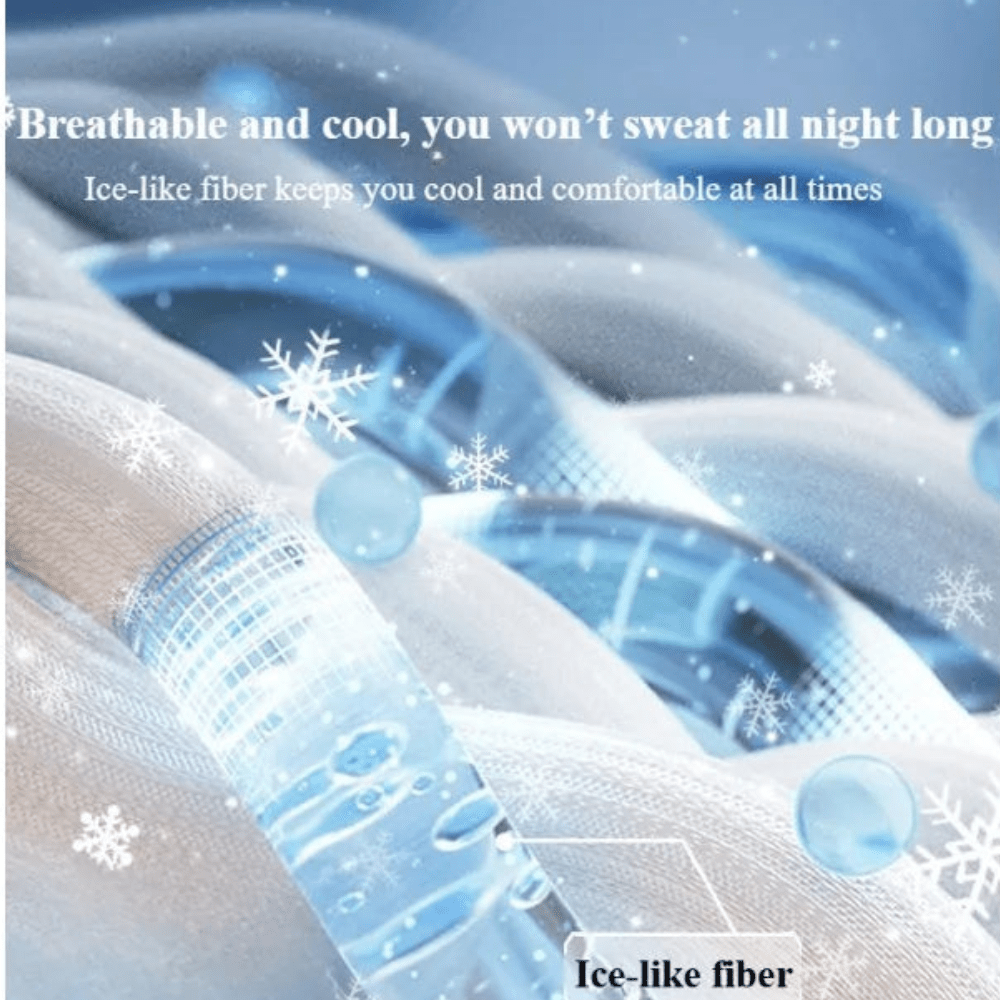 Cooling Mat for Bed Breathable Summer Mat, Washable Cooling Pad for Sofa and Guest Room, Cool Sleep Mat