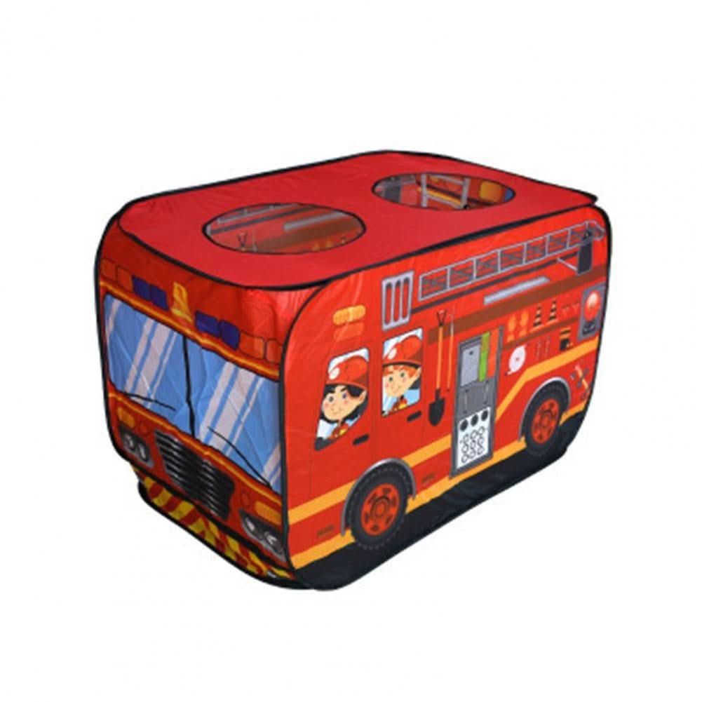 Kids Playhouse, Indoor Childrens Play Tent for Role Play, Fire Engine and School Bus Kids Tent, Toys for 3 Year Olds_07
