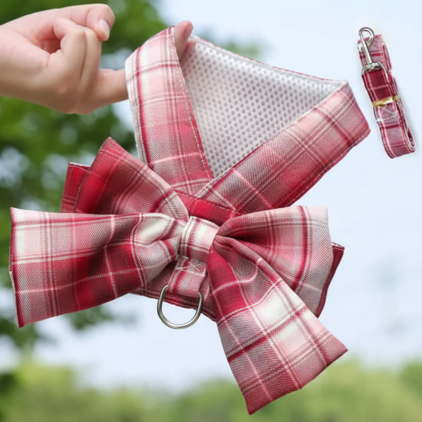 Dog Harness with Bow, No Pull Dog Harness for Small Dogs – image 4