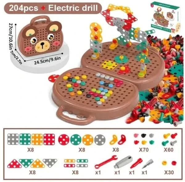 Plastic Storage Box, Toy Box for Toy Storage with Sorting Elements, Montessori Toys, Childrens Storage Box_05