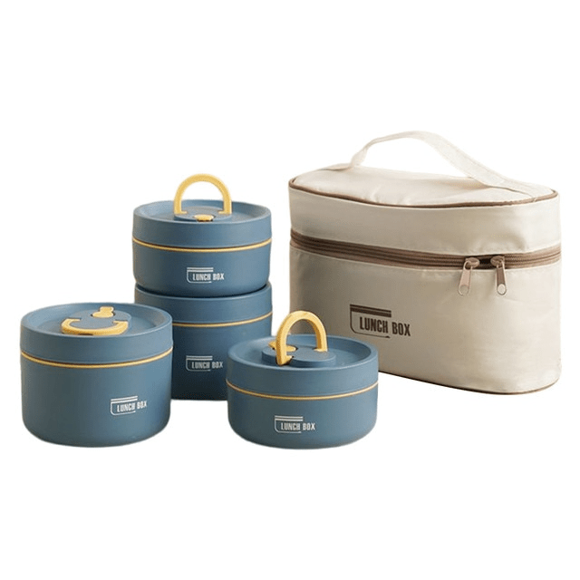 Insulated Lunch Box, Stainless Steel Lunch Box with Thermal Carry Bag – image 10
