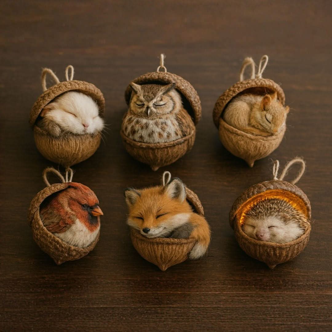 Garden Ornaments, Sleeping Animal Figurines for Indoor and Outdoor – image 5