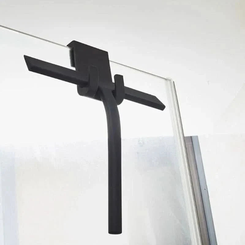 Shower Squeegees, Stainless Steel Squeegee with Wall Hook for Glass and Tiles, Bathroom Squeegee for Shower Doors_05