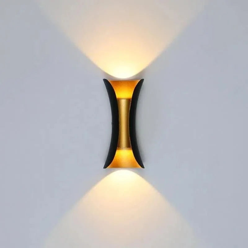 Outdoor Wall Light, Curved LED Garden Light IP65, Hallway Light for Indoor and Outdoor Use_10