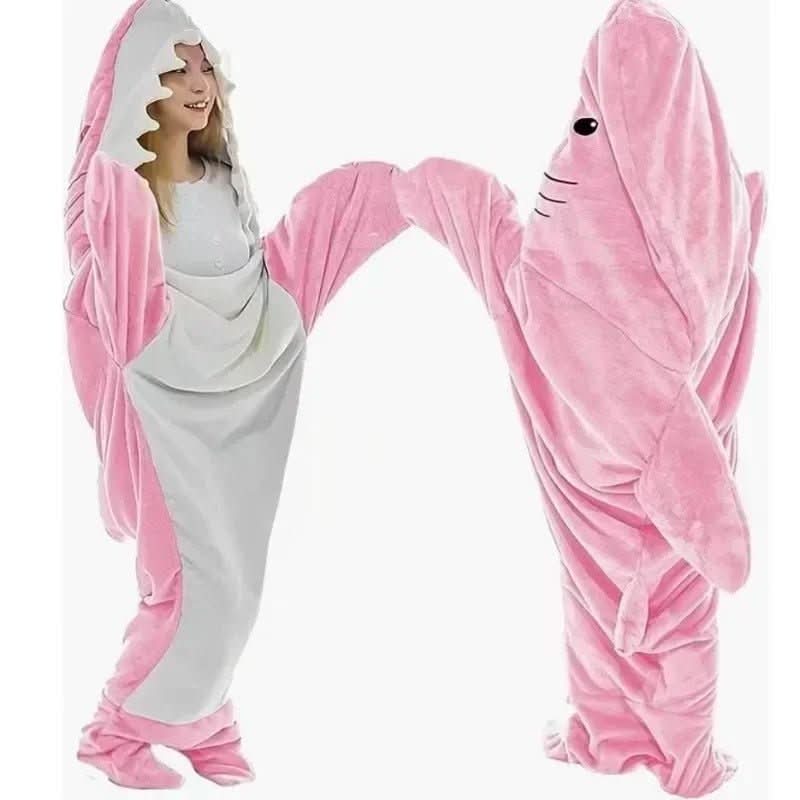 Shark Onesie for Adults and Kids S to XXL