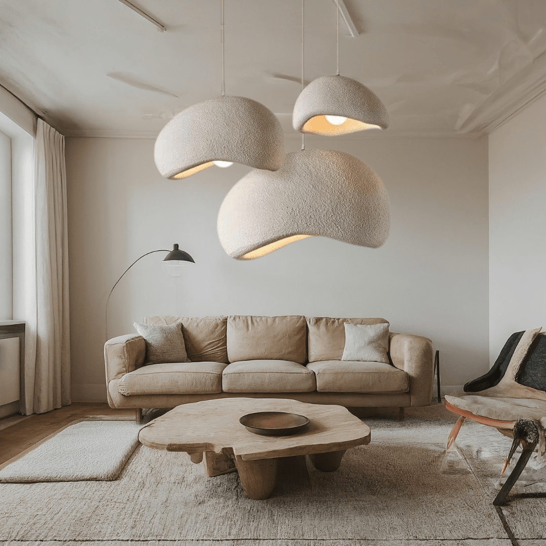 Pendant Ceiling Lights, Dimmable Pendant Light with E27 LED Bulb, Modern Hanging Light Fitting for Living Room Lighting