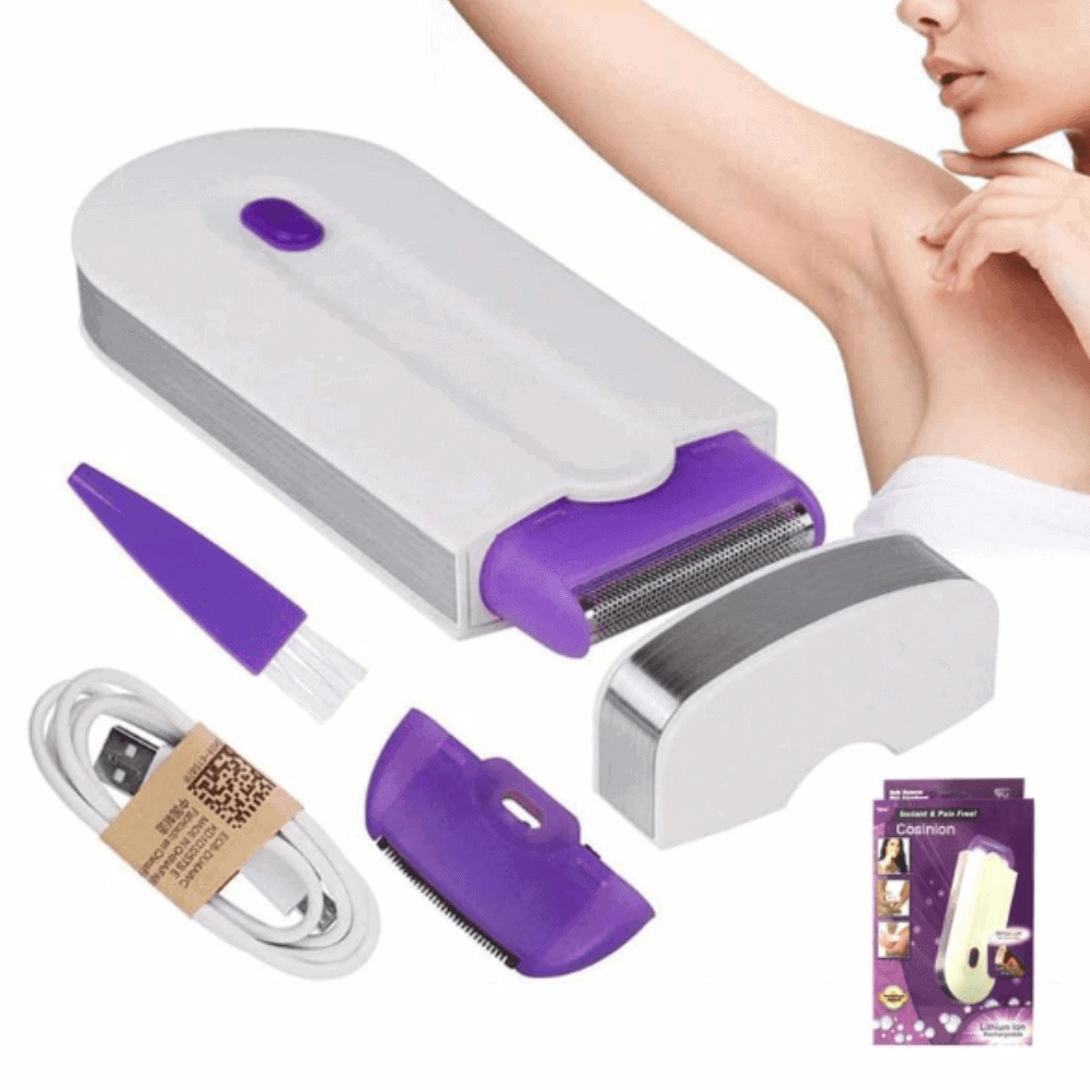 Womens Razor for Sensitive Skin, Painless Ladies Razor for Smooth and Soft Skin, Hair Removal for Women and Men_02